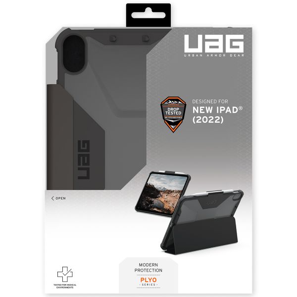UAG Coque Plyo Apple iPad 11 (2025) 11 pouces A16 / iPad 10 (2022) 10.9 pouces - Noir