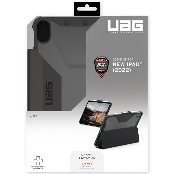 UAG Coque Plyo iPad 10 (2022) 10.9 pouces - Noir / Ice