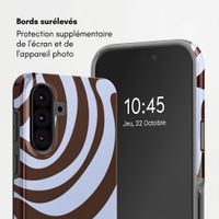 Selencia Coque arrière Vivid Samsung Galaxy A37 (5G) - Dream Swirl Chocolate