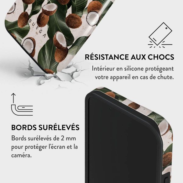 Burga Coque arrière Tough iPhone 13 - Coconut Crush