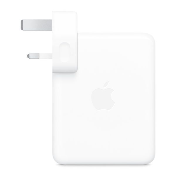 Apple Adaptateur secteur USB-C d’origine - Chargeur MacBook - Royaume-Uni - 140W - Blanc