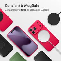 imoshion Coque Couleur avec MagSafe Apple iPhone 17 Pro Max - Neon Pink