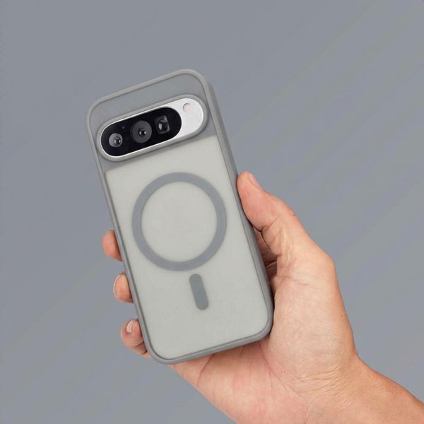 imoshion Coque Color Guard avec MagSafe Google Pixel 9 / 9 Pro / 10 / 10 Pro - Gris