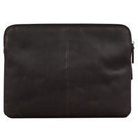 dbramante1928 Skagen Pro+ Sleeve - Pochette ordinateur 14 pouces - Cuir véritable - MacBook Pro 14 pouces - Hunter Dark