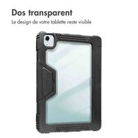 Accezz Coque tablette Rugged Trifold Apple iPad Air 11 pouces (2025) M3 / (2024) M2 / Air 5 (2022) / Air 4 (2020) - Noir