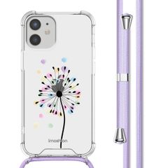 imoshion Coque Design avec cordon iPhone 12 Mini - Sandstone Dandelion