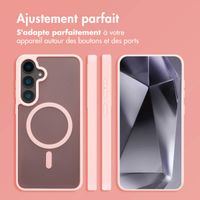 imoshion Coque Color Guard avec MagSafe Samsung Galaxy S24 Plus - Rose clair