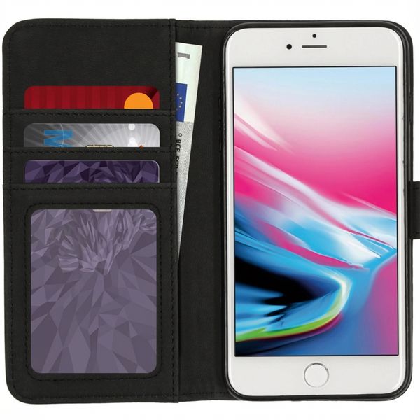 imoshion Étui de télephone portefeuille de luxe Apple iPhone 8 Plus / 7 Plus - Bleu clair