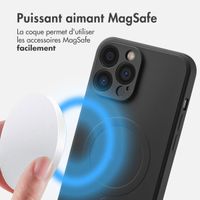 imoshion Coque Couleur avec MagSafe Apple iPhone 13 Pro Max - Noir