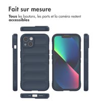 imoshion Coque arrière EasyGrip iPhone 13 - Bleu foncé