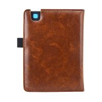 imoshion Etui portefeuille Luxe unie Kobo Aura Edition 2 - Marron