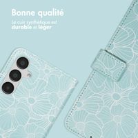 imoshion Étui de télephone portefeuille Design Samsung Galaxy A35 - Botanica
