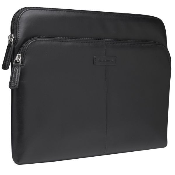 dbramante1928 Skagen Pro+ Sleeve - Pochette ordinateur 14 pouces - Cuir véritable - MacBook Pro 14 pouces - Black