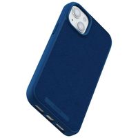Njorð Collections Coque daim Comfort+ MagSafe Apple iPhone 15 Plus - Blue