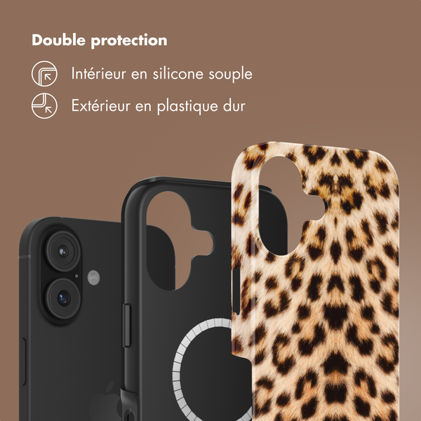 Selencia Coque arrière Vivid avec MagSafe Apple iPhone 17 - Wild Leo