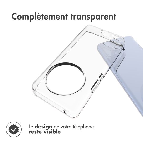 Accezz Coque Clear Honor Magic 6 Lite - Transparent