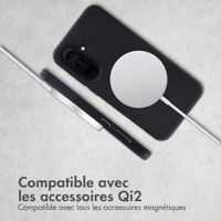 Accezz Coque Tough avec MagSafe Samsung Galaxy A37 (5G) - Noir