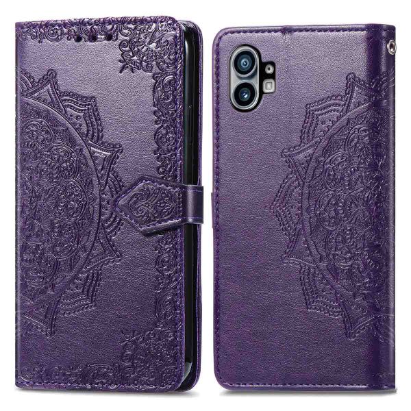 imoshion Etui de téléphone portefeuille Mandala Nothing Phone (1) - Violet