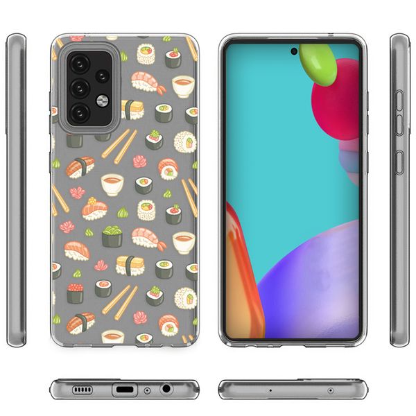 imoshion Coque Design Samsung Galaxy A52(s) (5G/4G) - Allover Sushi