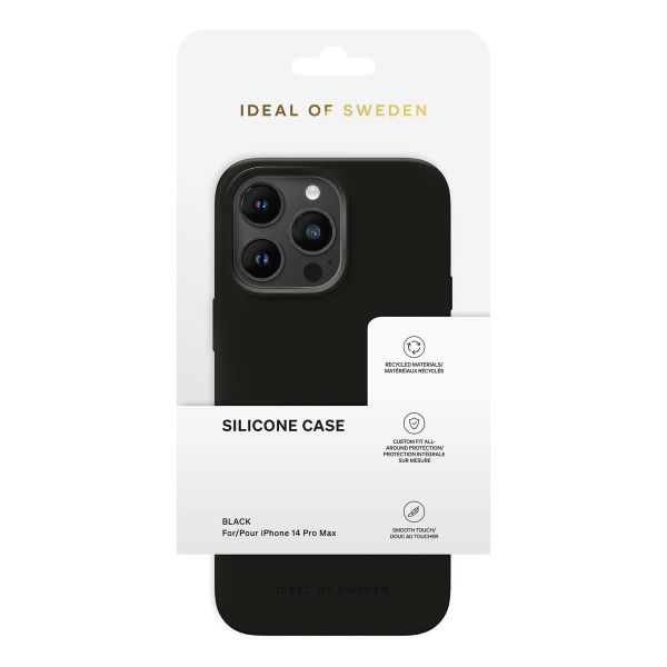 iDeal of Sweden Coque Silicone Apple iPhone 14 Pro Max - Black