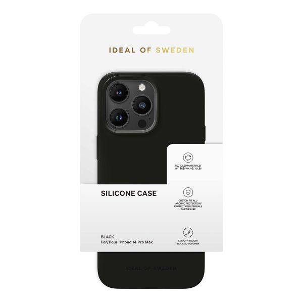 iDeal of Sweden Coque Silicone iPhone 14 Pro Max - Black