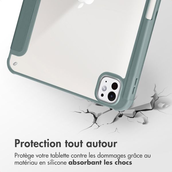 imoshion Coque tablette Origami iPad Pro 13 (2024) M4 - Vert foncé