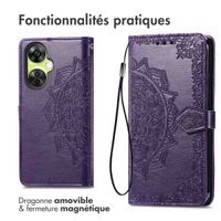 imoshion Etui de télephone Mandala OnePlus Nord CE 3 / CE 3 Lite - Violet