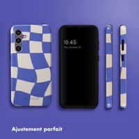 Selencia Coque arrière Vivid Samsung Galaxy S23 FE - Groovy Sapphire Blue