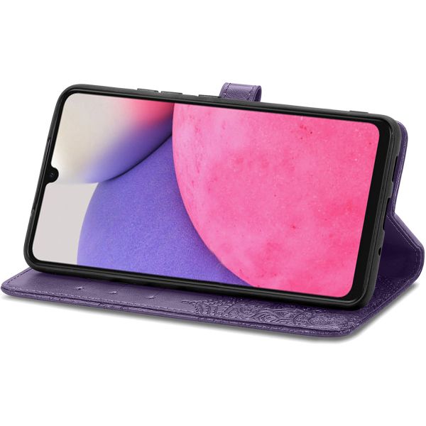 imoshion Etui de téléphone portefeuille Mandala Samsung Galaxy A33 - Violet