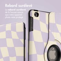 imoshion Coque tablette Design rotatif à 360° iPad 6 (2018) / iPad 5 (2017) / Air 2 (2014) / Air 1 (2013)- Dancing Cubes