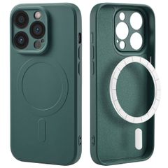 imoshion Coque Couleur avec MagSafe Apple iPhone 14 Pro - Vert foncé