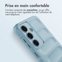 imoshion Coque arrière EasyGrip Samsung Galaxy S24 Plus - Bleu clair