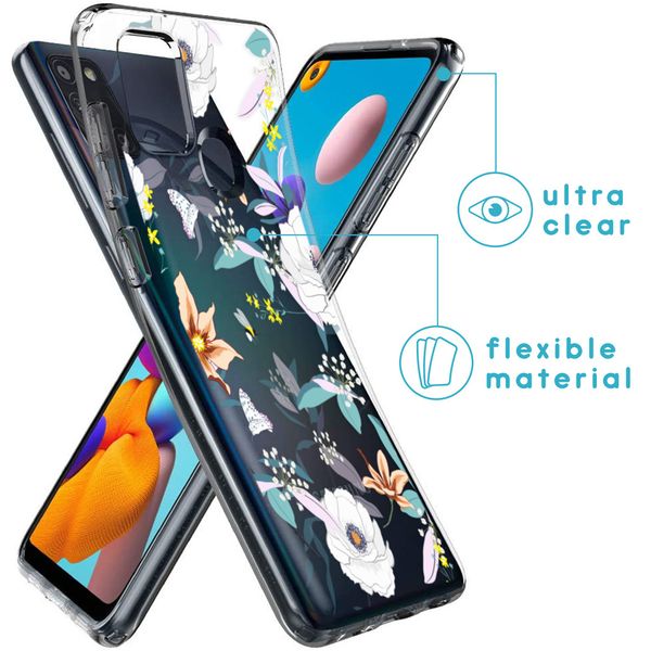 imoshion Coque Design Samsung Galaxy A21s - English Garden