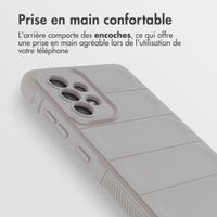 imoshion Coque arrière EasyGrip Samsung Galaxy A52(s) (5G/4G) - Gris