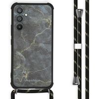 imoshion Coque Design avec cordon Samsung Galaxy A54 (5G) - Black Marble