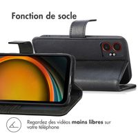 imoshion Étui de télephone portefeuille Samsung Galaxy Xcover 7 Pro - Noir