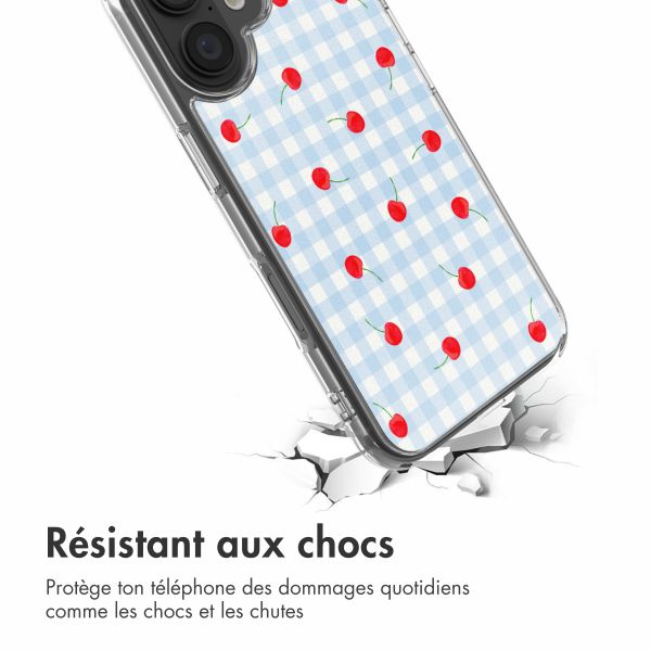 imoshion Coque Design Apple iPhone 16 - Cherry Check