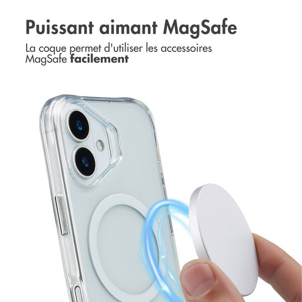 imoshion Coque Rugged Air MagSafe Apple iPhone 17 - Transparent