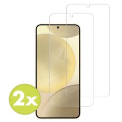 Accezz Protection d'écran en verre trempé 2-pack Samsung Galaxy S24 Plus / S25 Plus