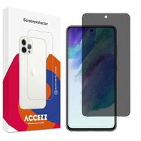 Accezz Protection d'écran en verre trempé Privacy Samsung Galaxy S21 FE