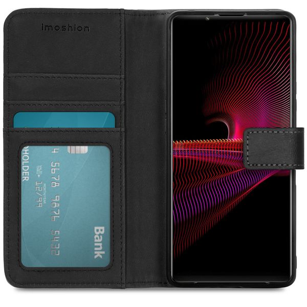 imoshion Étui de télephone portefeuille Sony Xperia 1 III - Noir