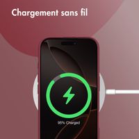 imoshion Coque Couleur Apple iPhone 16 Pro - Wine Red