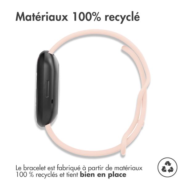 imoshion Bracelet en silicone le Fitbit Versa 4 / 3 / Sense (2) - Rose