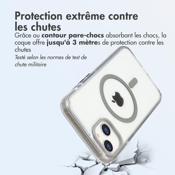 imoshion Coque Combat MagSafe Apple iPhone 14 / 13 - Gris