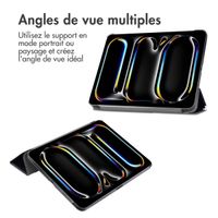 imoshion Coque tablette Design Trifold Apple iPad Pro 11 (2024) M4 - Don't touch