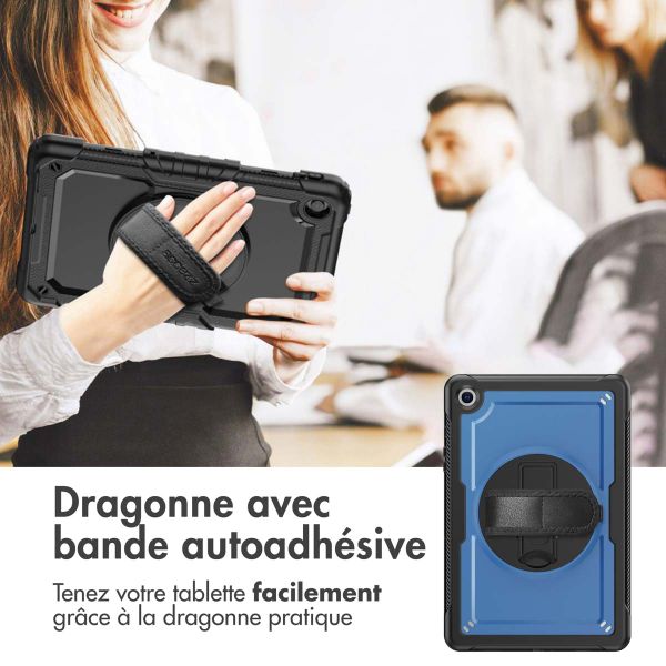 Accezz Coque arrière Defender XT Samsung Galaxy Tab A9 Plus - Bleu