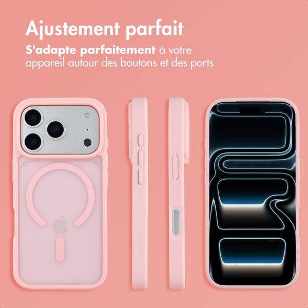 imoshion Coque Color Guard avec MagSafe Apple iPhone 17 Pro Max - Rose clair