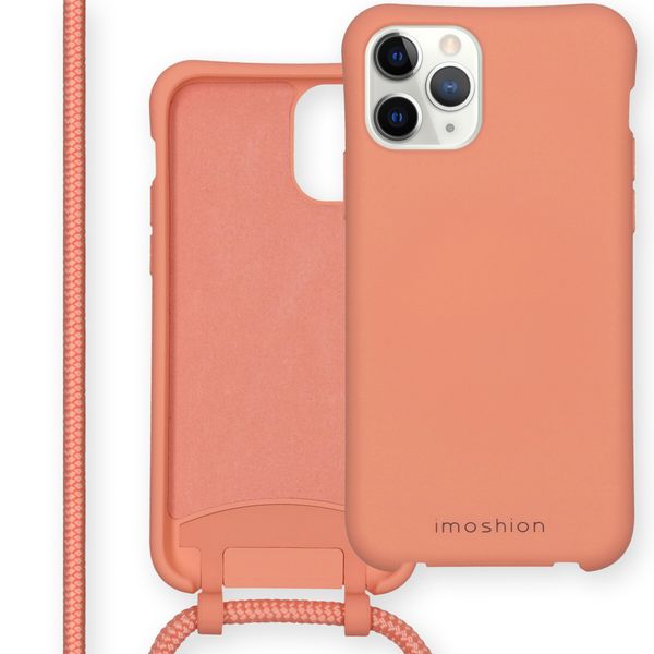 imoshion Coque de couleur avec cordon amovible iPhone 11 Pro - Peach