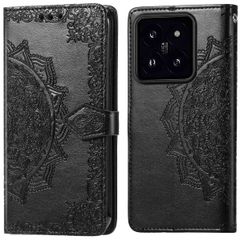 imoshion Etui de télephone Mandala Xiaomi 14T Pro - Noir