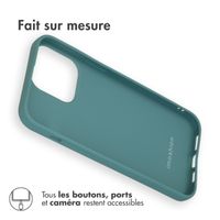 imoshion Coque Couleur iPhone 14 Pro Max - Vert foncé